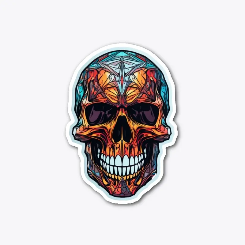 skull stickers on.2